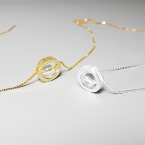 Clear Quartz Crystal Necklace: 18K Gold Filled or Sterling Silver