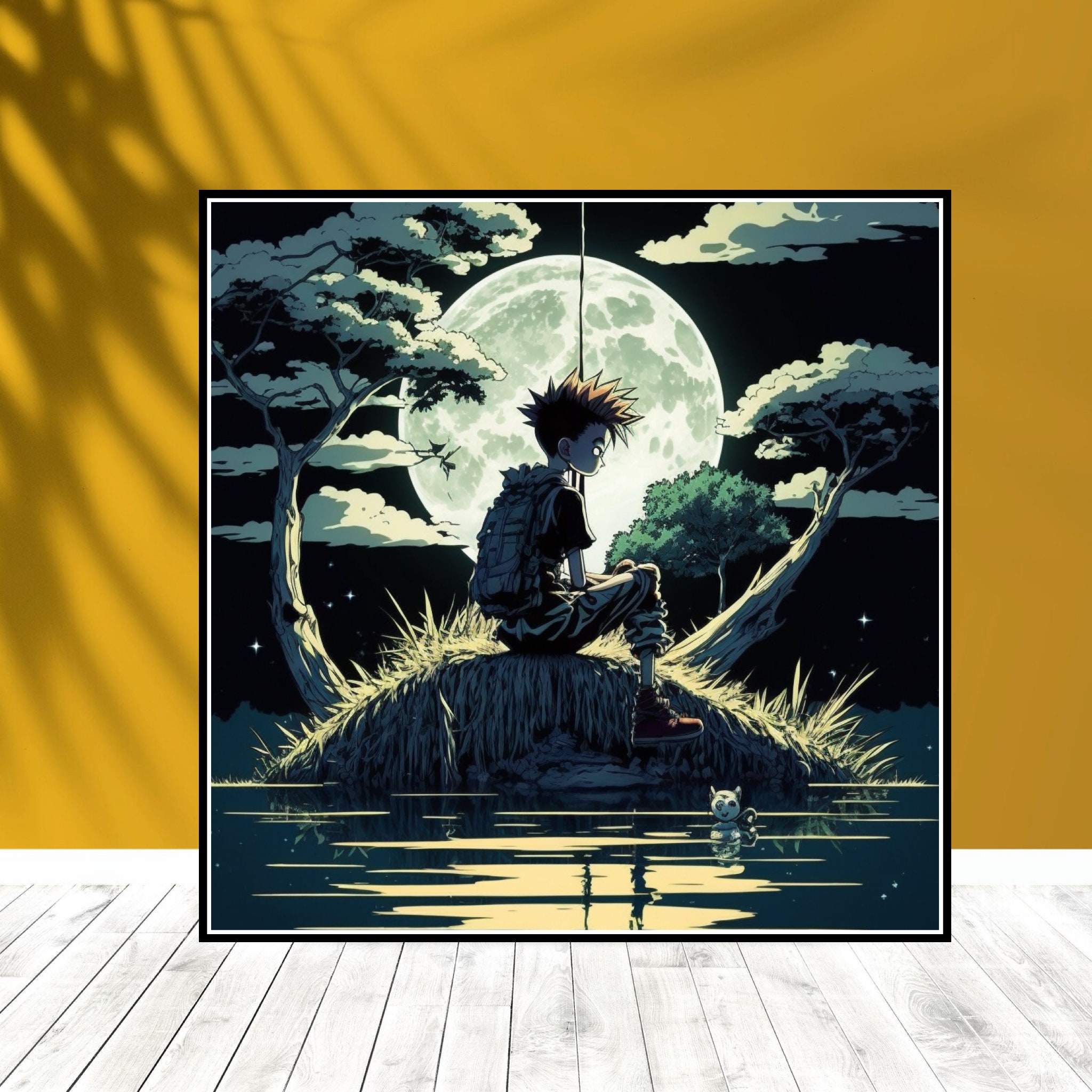  Hunter X Hunter Anime Posters Modern Wall Decor Anime Merch HxH  Wall Art Movie Posters Chimera Ant Arc Decoration for Living Room Home  Decor Japanese Manga Cool Wall Decor Art Print