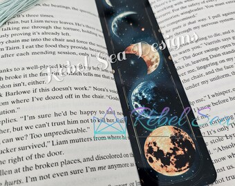 Moon Phases Bookmark