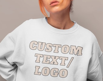 Custom Crewneck Customized Sweatshirt Customized Shirt Personalized Crewneck Matching Family Crewnecks Custom Apparel Design