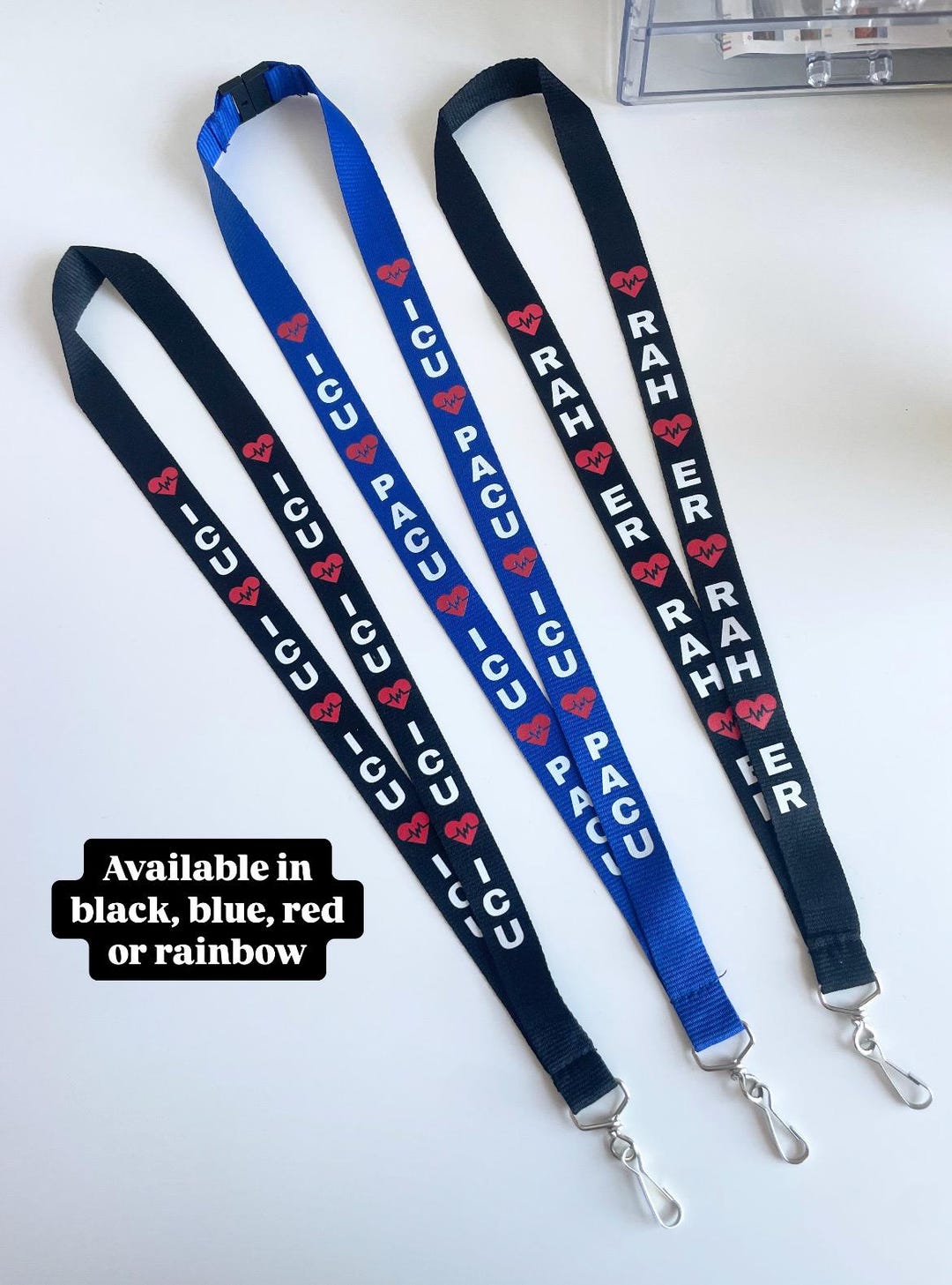 Custom Healthcare Lanyard With Breakaway, Nurse Lanyard, Nurse Badge ...