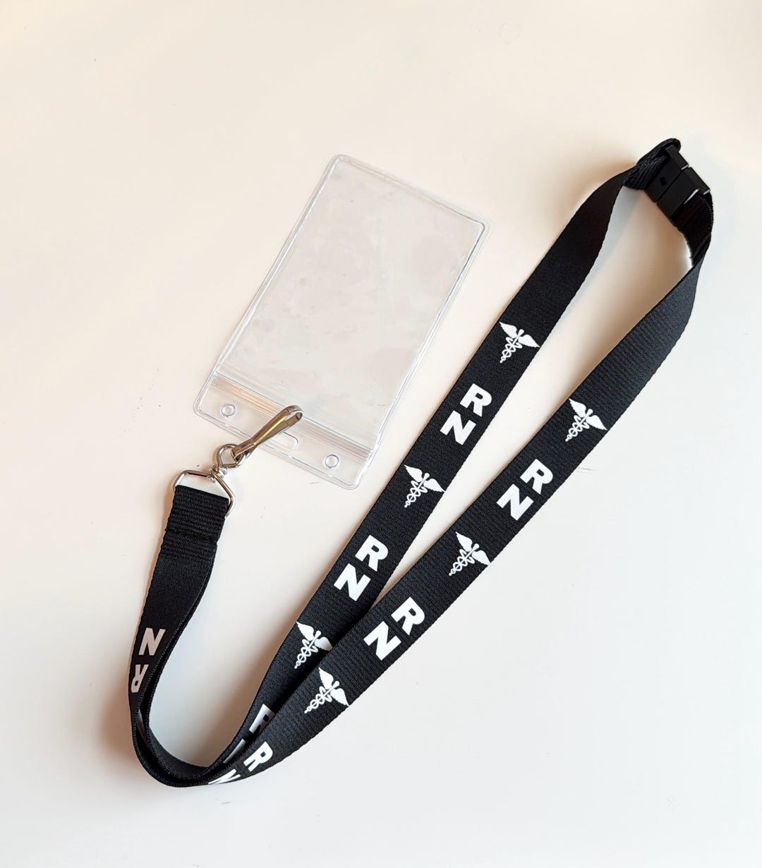 Caduceus RN Lanyard With Breakaway, Nurse Lanyard, Office Lanyard ...