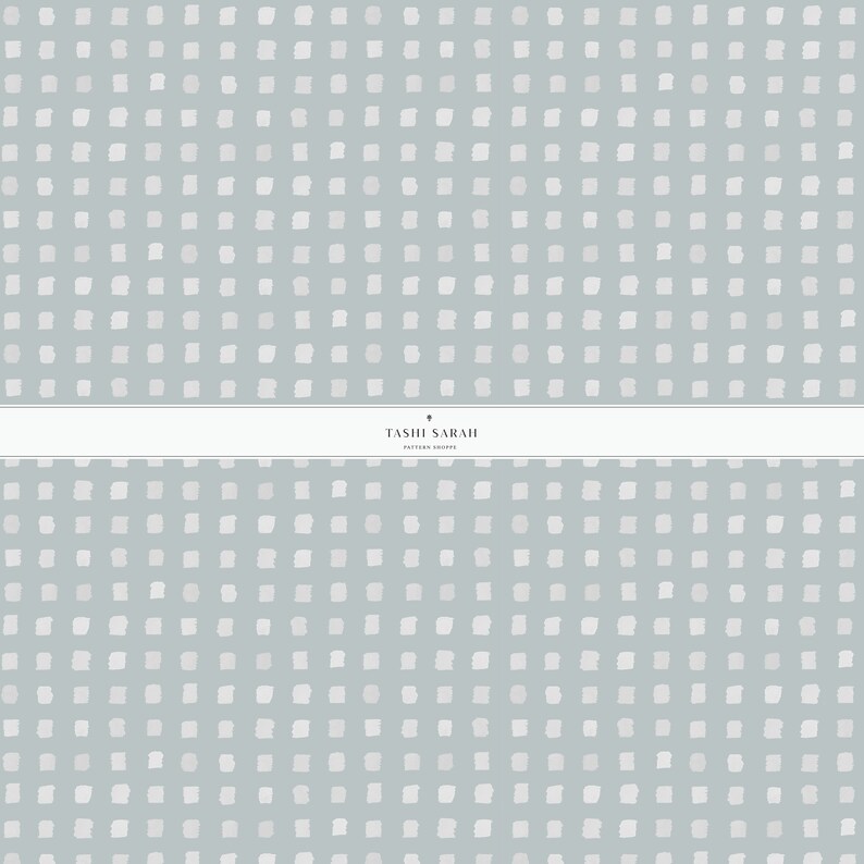 PAINTED GRID Hand Painted Watercolor Check Pattern, Soft White, Neutral ...
