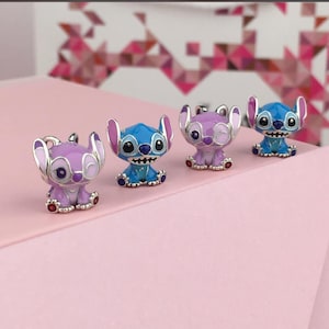 Pandora Disney Stitch eller Angel Lilo & Angel Hängsmycke