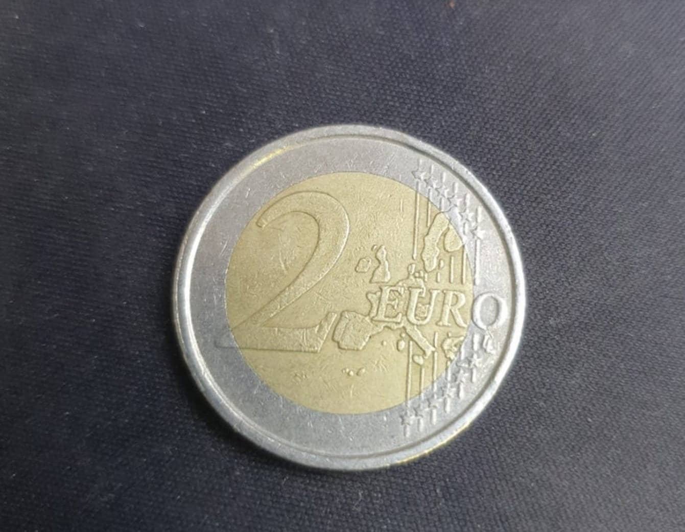moneda 2 euros italia 2002 valor