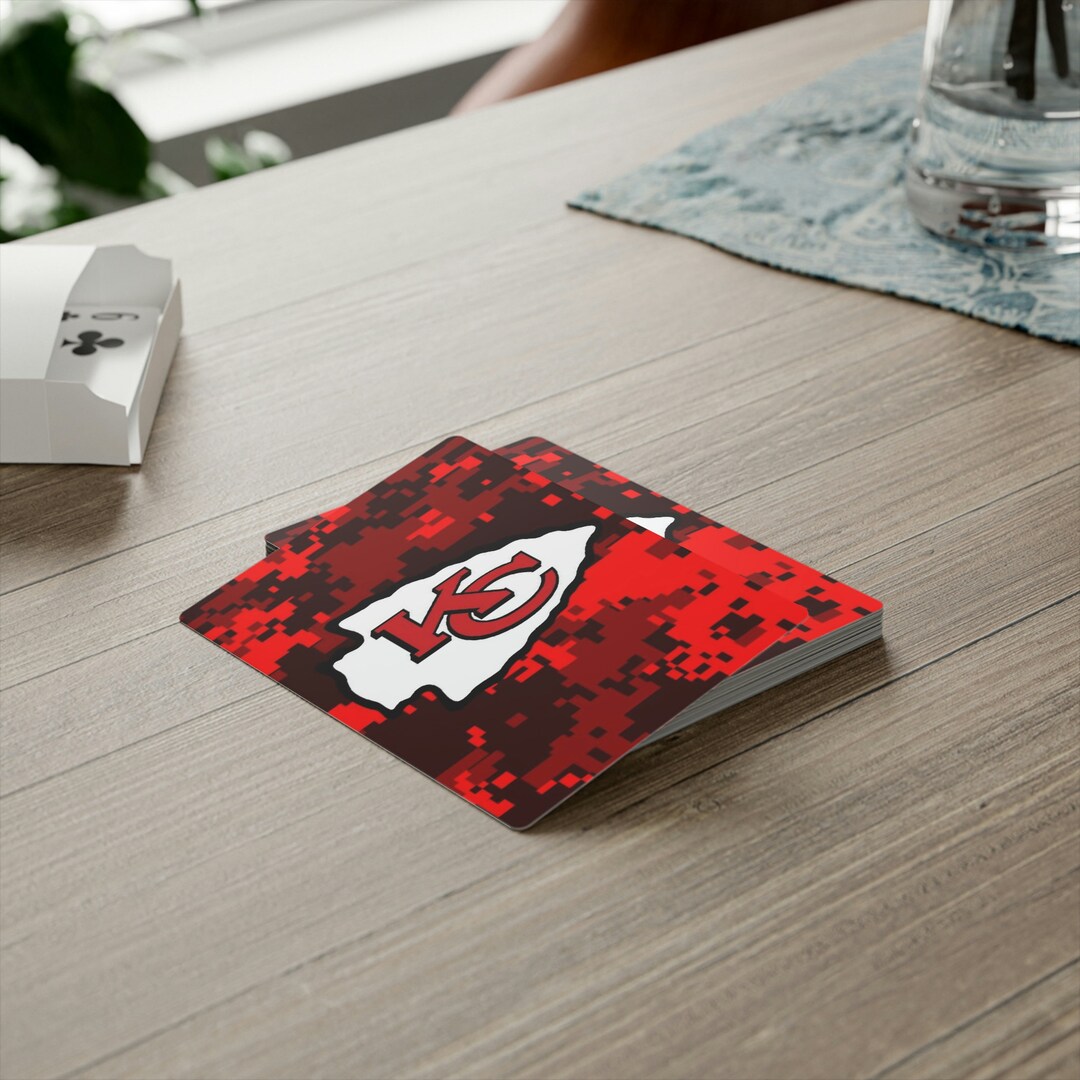 Kansas City Chiefs Poker Cards Etsy