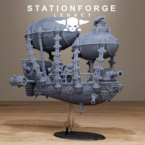 Ironvale Airship Maximus | Station Forge Legacy | Wargaming | Infantry