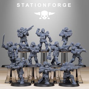 Truppe aeree GrimGuard / Stazione Forge / Wargaming