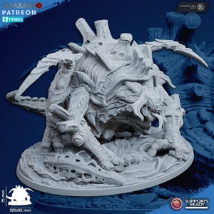 Moeder van de zwerm | Ghamak Kosmische Verslinder | Wargamen | Alien Swarm-proxy&#39;s | Buitenaardse bijenkorf | Xenomorph Grimdark Devourer |