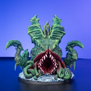 Miniatura Kraken feita à mão para Dungeons and Dragons - Estatueta de RPG de mesa detalhada para RPGs e colecionadores