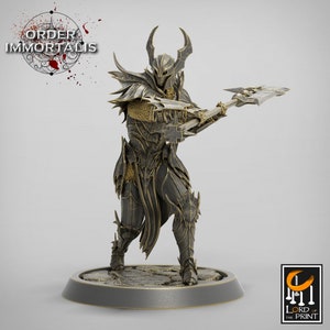 Blood Knights Halberd Pack - Dungeons and Dragons D&D - Vampire Knights - Fantasy Tabletop Gaming Collectible