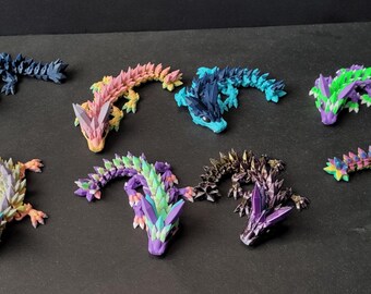 Stampato in 3D – Drago Cinese Arcobaleno