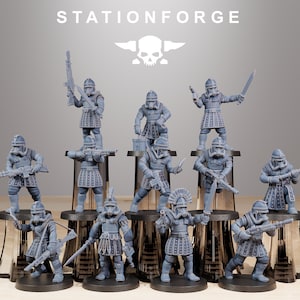 GrimGuard Vexillatio / Station Forge / Wargaming / Miniature per wargame / Grim Dark Future / Wargaming fantascientifico da tavolo