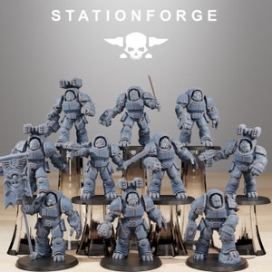Avant-garde Socratis | Station Forge | Marines | Jeux de guerre | Infanterie | Soldats