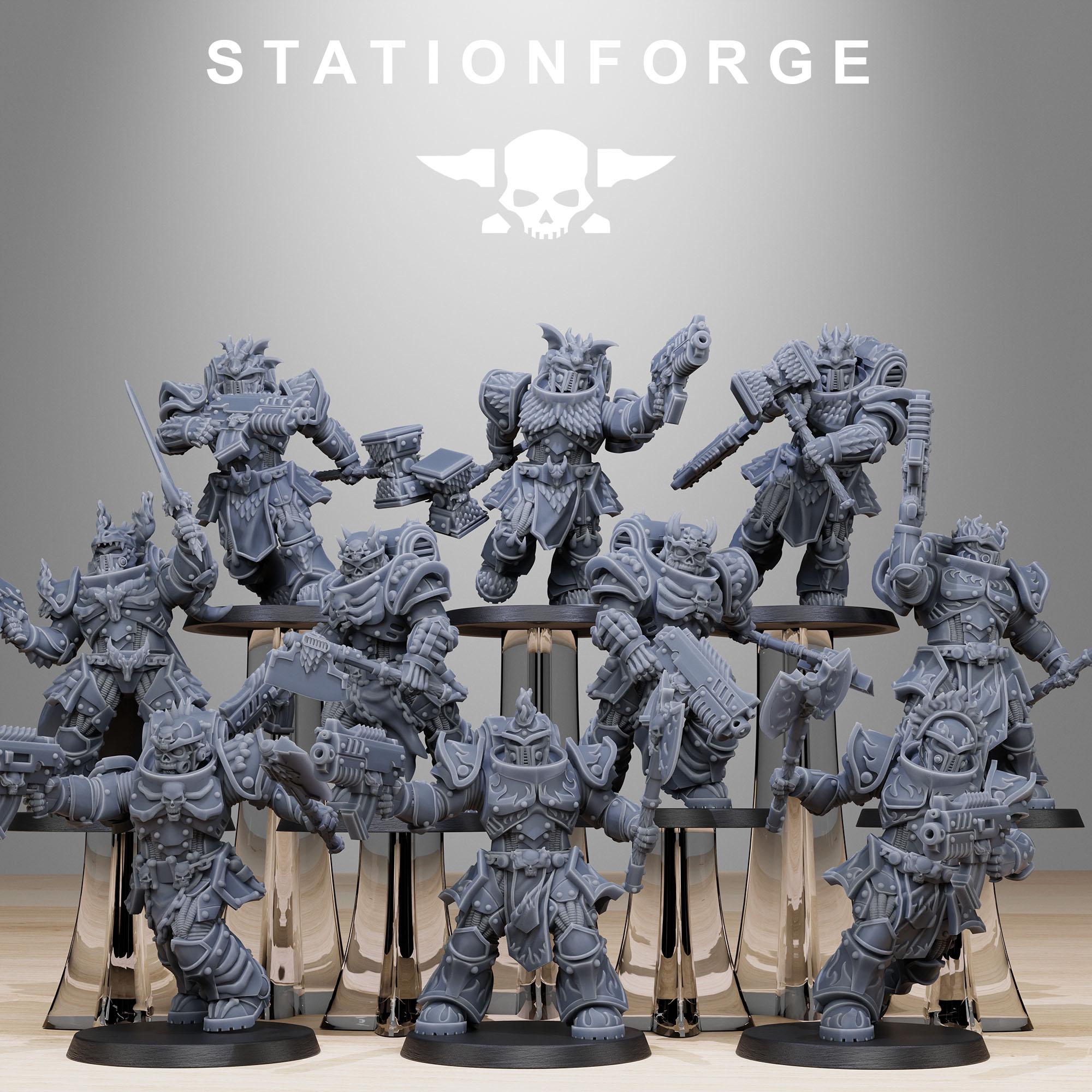 Socratis Dragon Knights | Station Forge | Marines | Wargaming | Infantry | Soldiers