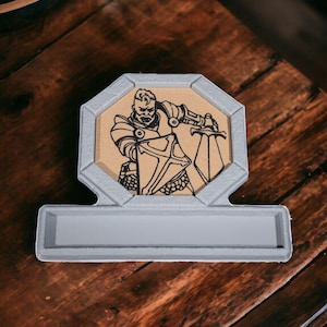 Tabletop RPG Coaster set of 6 Coasters – Fantasy-Themed  Decor | Unique TTRPG Gift for Home | Handcrafted Drink Coaster Set Pick Your Class