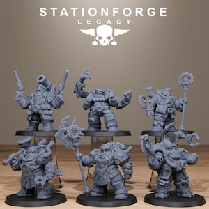 Ironvale Leader | Station Forge Legacy | Wargaming | Infantry