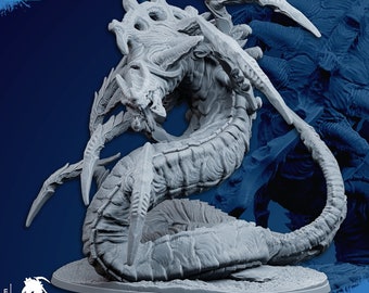 Tremor | Ghamak Cosmic Devourer | Wargaming | Alien Swarm Proxies | Alien Hive | Xenomorph Grimdark Devourer | Snake Alien Proxy