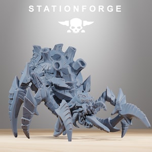 Xenarid Spider | Station Forge | Wargaming | Alien Hive guardian Proxy Models for Wargames