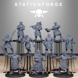 Vodalites Melee Infantry | Station Forge | Wargaming | Tabletop miniatures | Grim dark future wargames