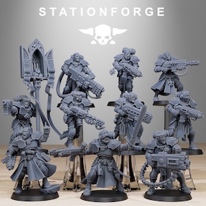 Vodalites Brotherhood | Station Forge | Wargaming | Tabletop miniatures | Grim dark future wargames