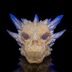 Handcrafted Dragon Skull Wall Ornament | Gothic Home Decor | Fantasy Dragon Head Sculpture | Unique 3D Wall Art | Mythical Creature Decor