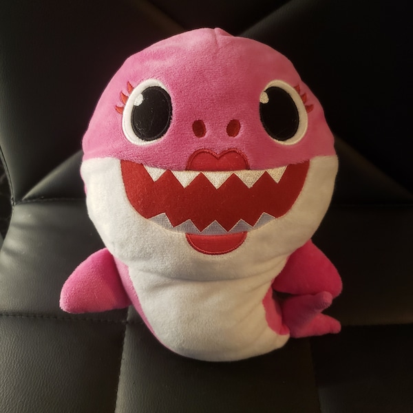 Weighted "baby Shark" Plush Toy Etsy