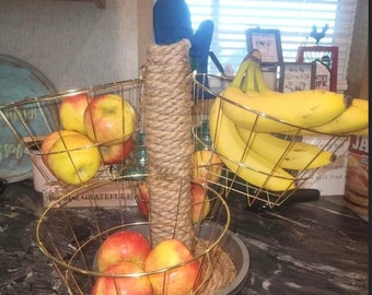 Lazy Susan Fruit Basket