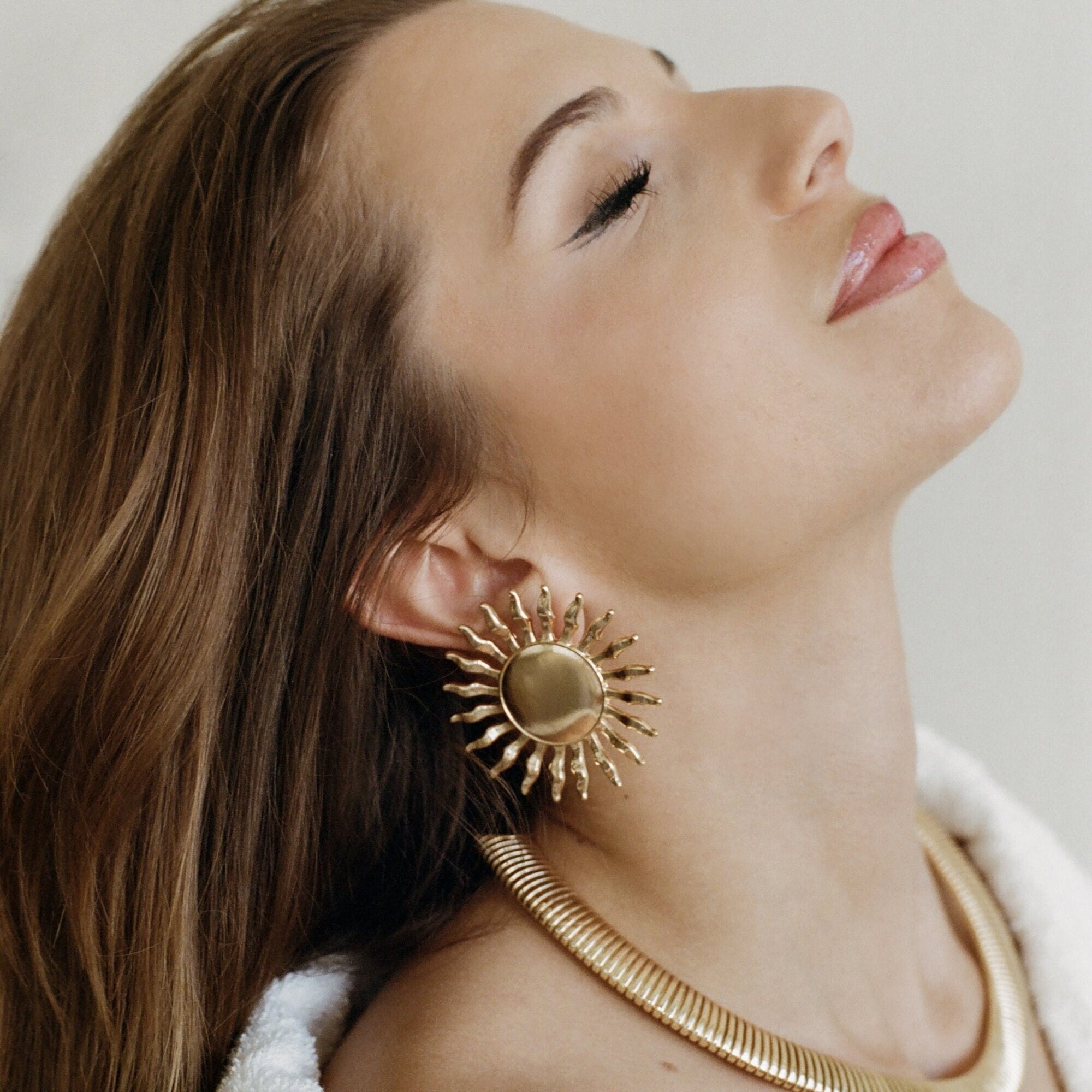Big on sale sun earrings