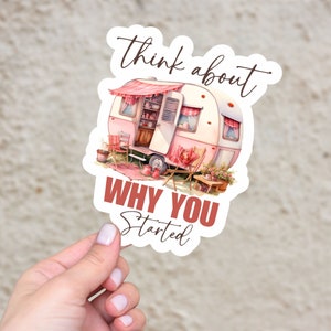 Motivating stickers for fridge positive message decal for planner inspiration stickers for vision board Affirmation sticker for Mirror