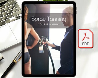 Manual de capacitación en bronceado en aerosol / Curso de bronceado con aerógrafo (PDF)