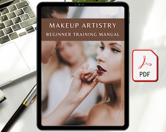 Manual de formación en maquillaje artístico / Técnicas y diseño para principiantes (PDF)