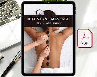 Manual de formación en terapia de masaje con piedras calientes / Curso de esteticista (PDF)