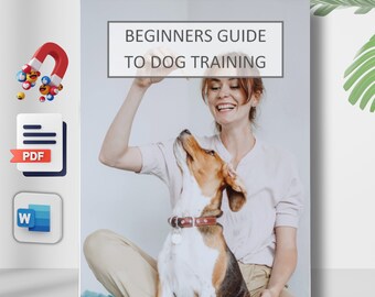 Dog Training eBook | Puppy Obedience Guide (Editable Word & PDF)