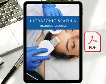 Manual de capacitación sobre espátula ultrasónica: Cuidado de la piel y antienvejecimiento (PDF)