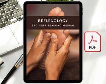 Manual de formación para principiantes en reflexología, guía imprimible (PDF)