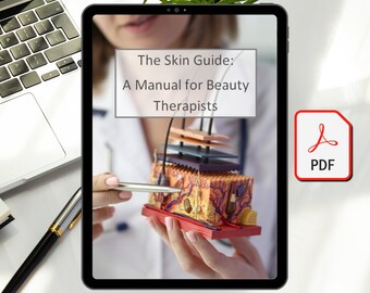 Manual de formación en anatomía de la piel (PDF) / Curso de belleza para esteticistas