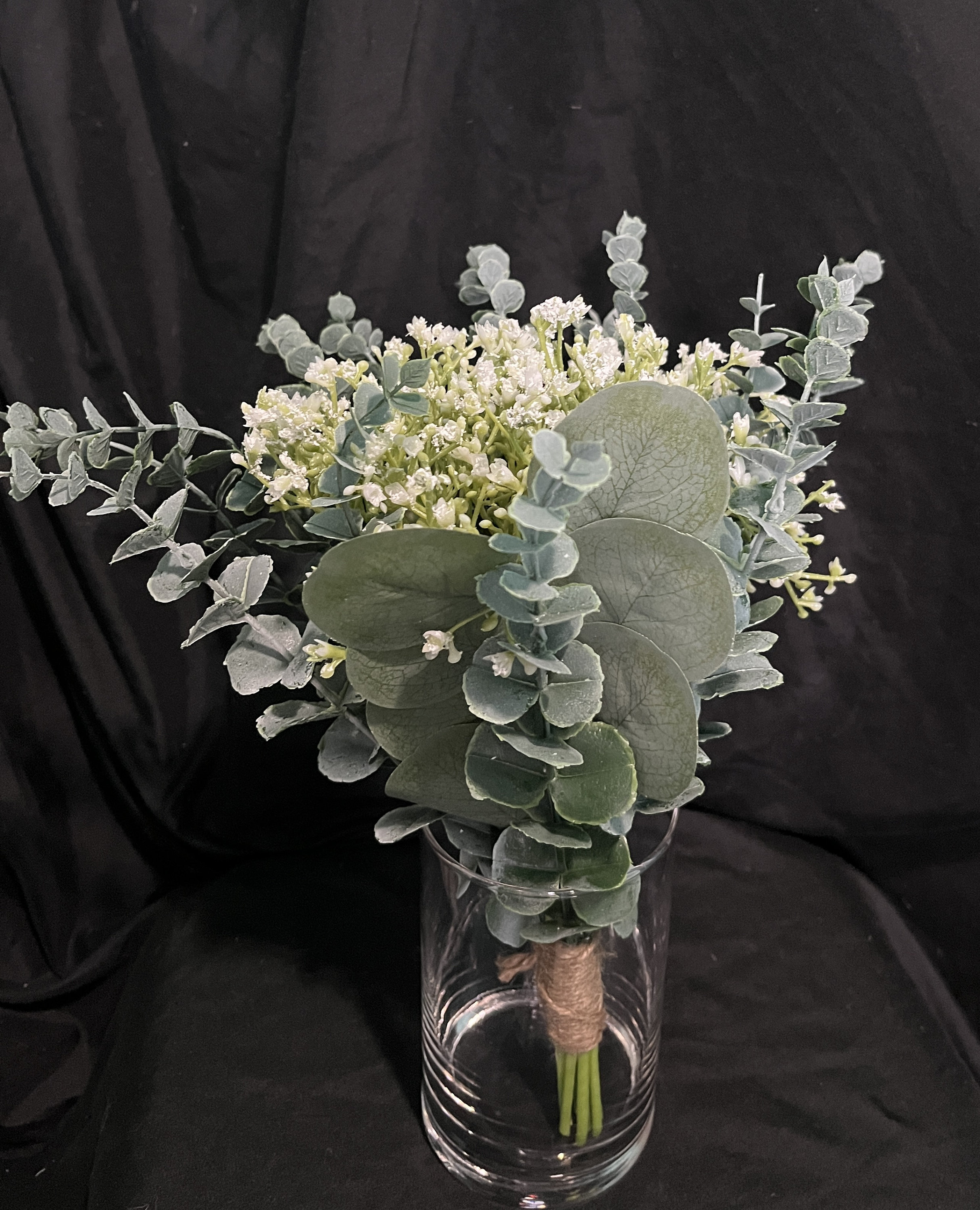 Babys Breath, Eucalyptus Bouquet Etsy
