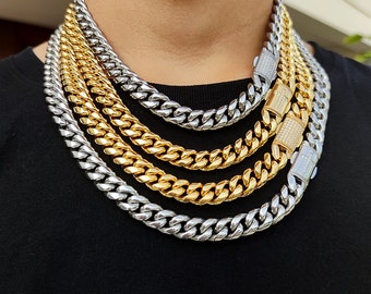 18k Rapper Chain - Etsy