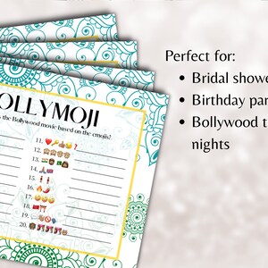 Bollywood Game, Bollywood Trivia, Bollywood Emoji Pictionary, Bollymoji