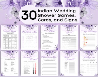Indiase bruidsdouche spellenbundel, Indiase bruiloftsspellen, Desi bruiloftsspellen