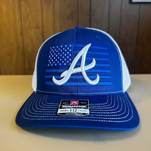 Atlanta Braves Logo Sleeve Jersey Patch MLB Size 3'wide x 1tall