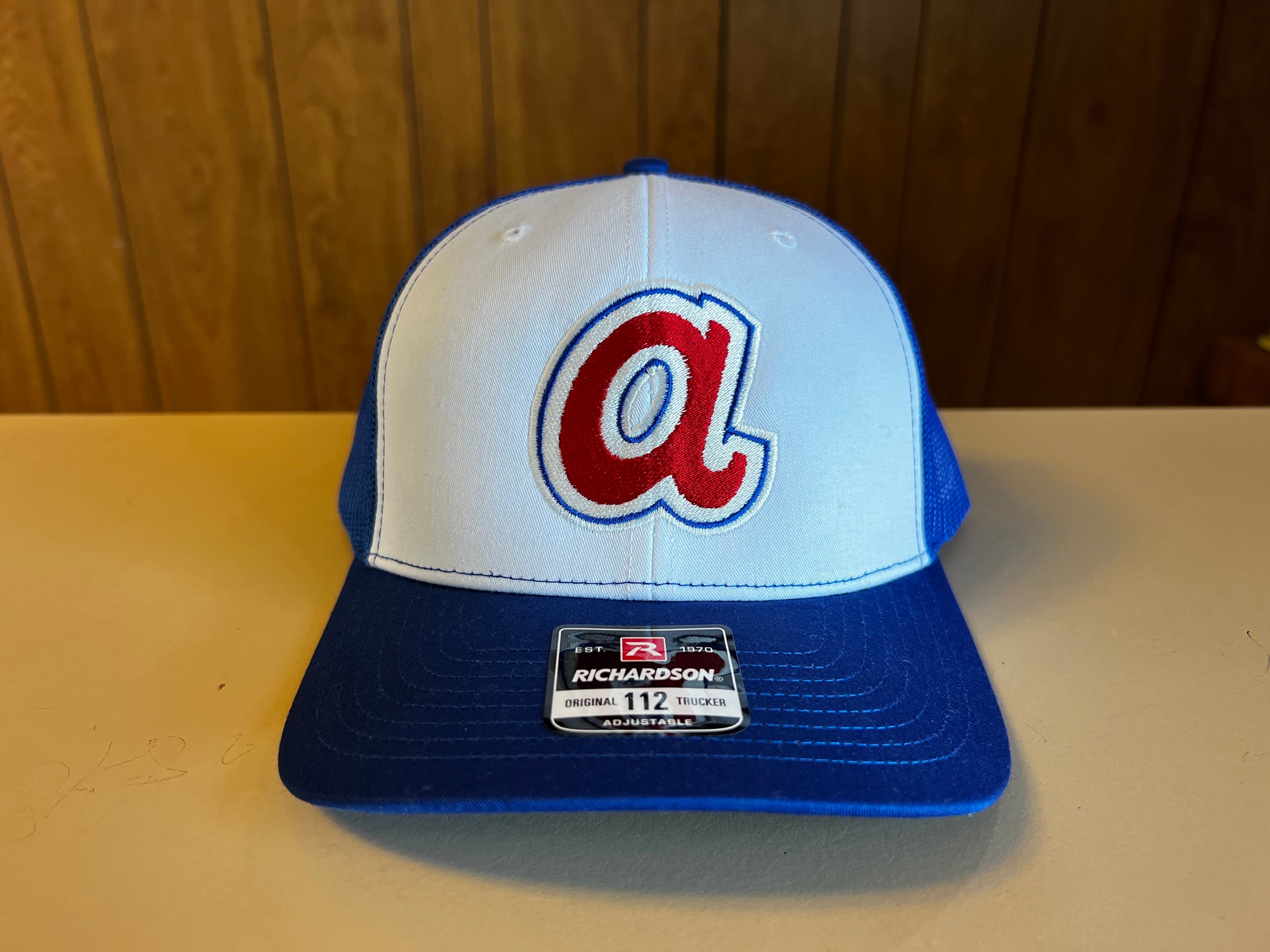 Vintage Atlanta Braves Sports Specialties MacGregor Hat Cap MLB 100% Wool 7  5/8