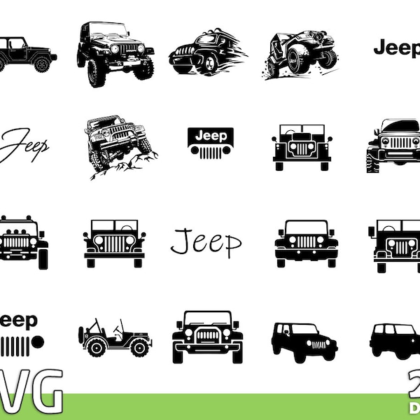 Jeep Decals Cricut Svg Etsy
