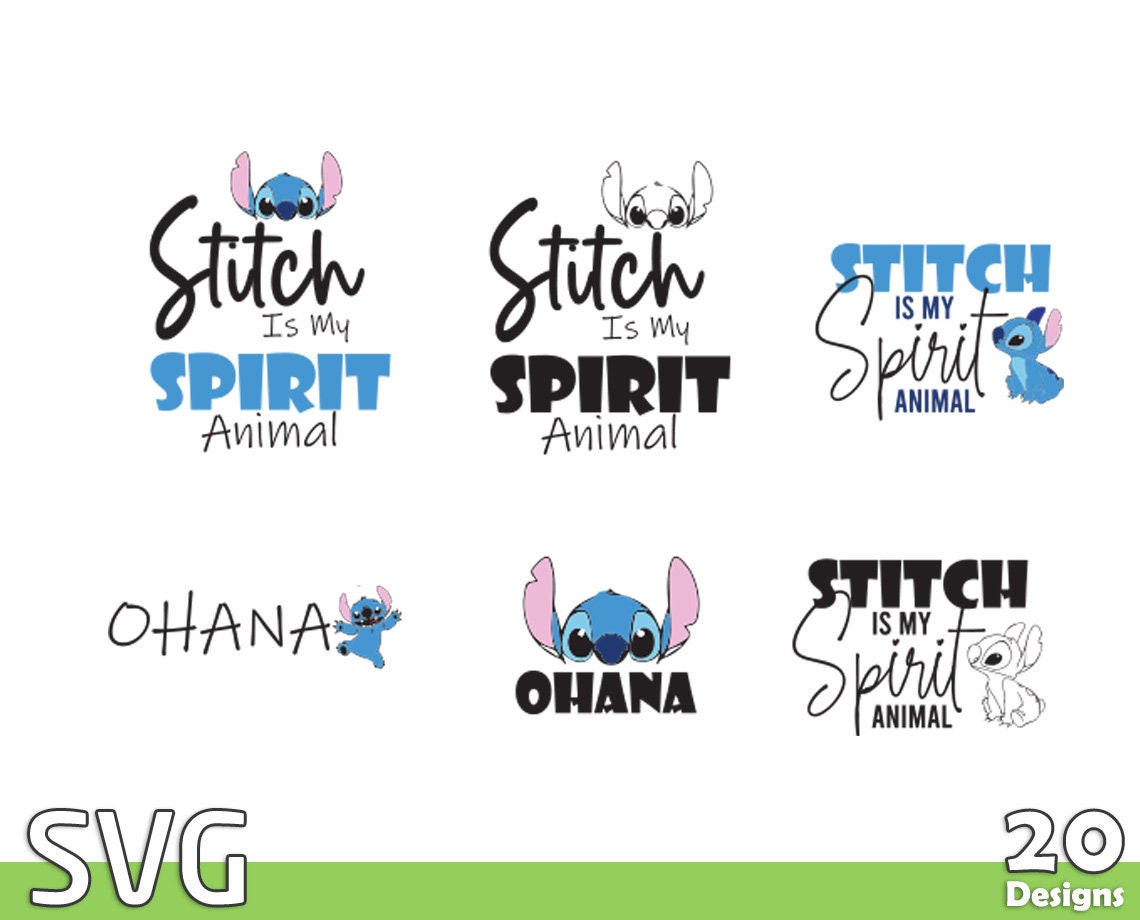 Stitch SVG , Stitch Png , Cartoon Svg , Svg for Cricut , Stitch Clipart