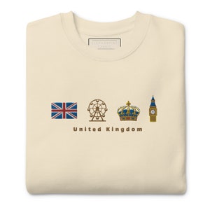 T-shirt Unisexe Drapeau Union Jack - 100% Coton, 180 G/m², Pour Adulte Et Enfant, Col Rond, Manches Courtes - 2
