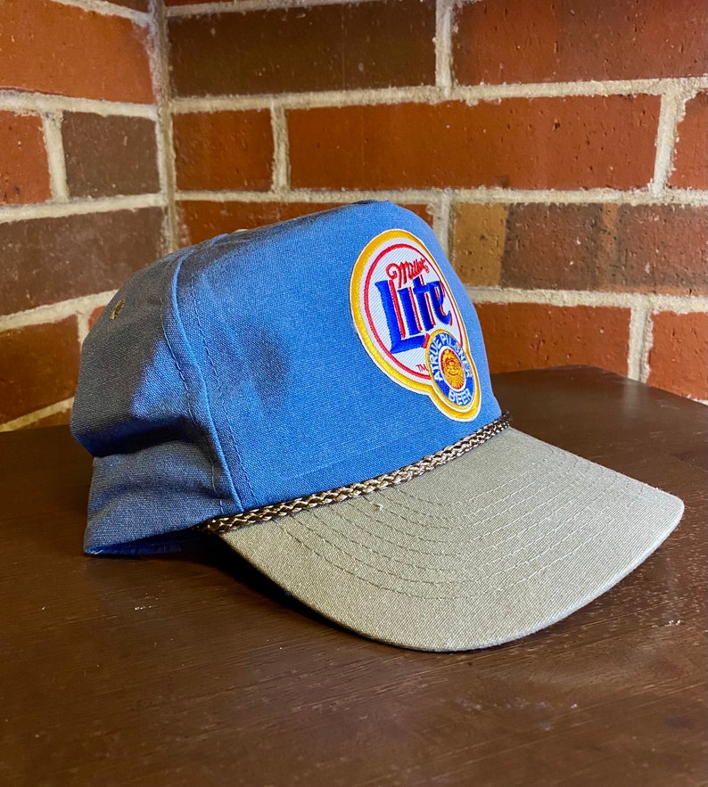 Vintage Miller Lite Hat Etsy
