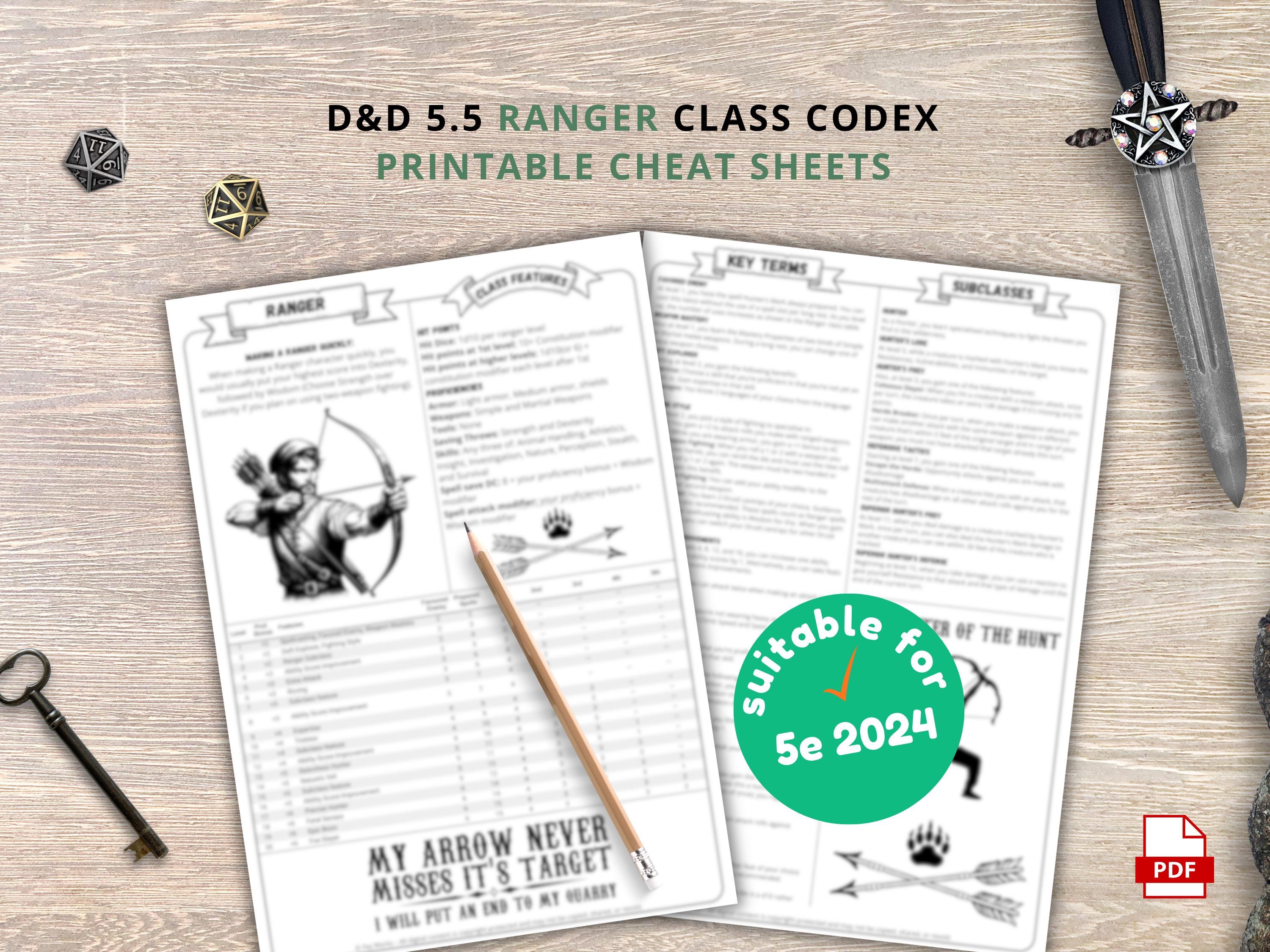 Dnd Ranger Guide Dnd Ranger Guide
