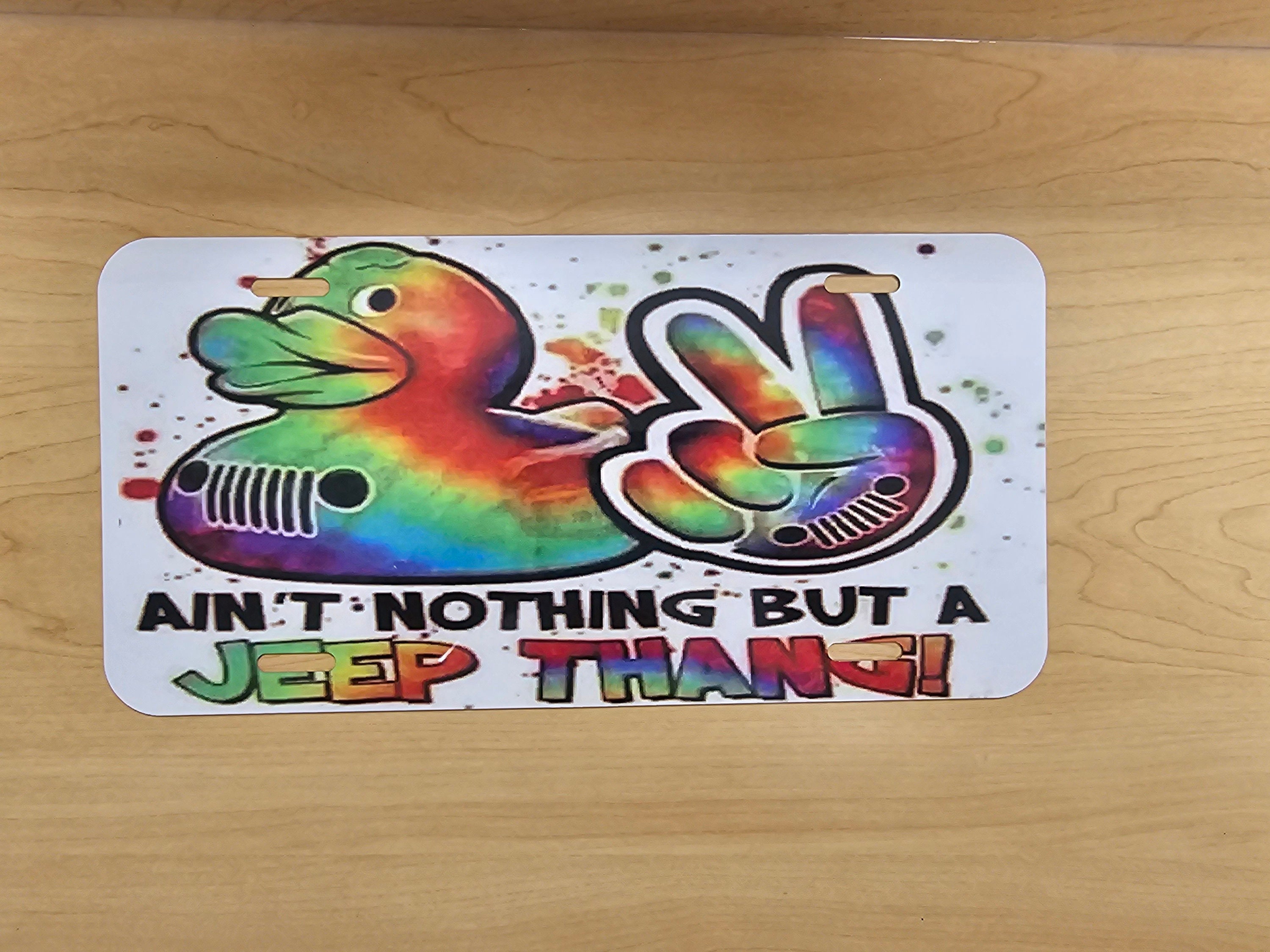 Jeep Metal Vanity License Plates Etsy