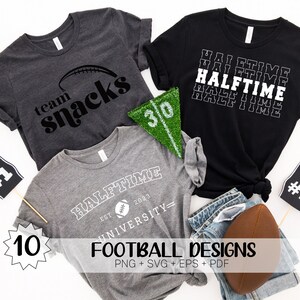 Fußball Saison SVG PNG EPS, Halftime Show, Trendy SVG für Shirts